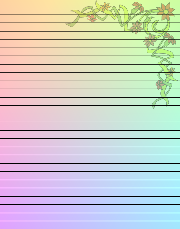 7 Best Images of Printable Writing Paper Fancy Fancy Seasonal Lined