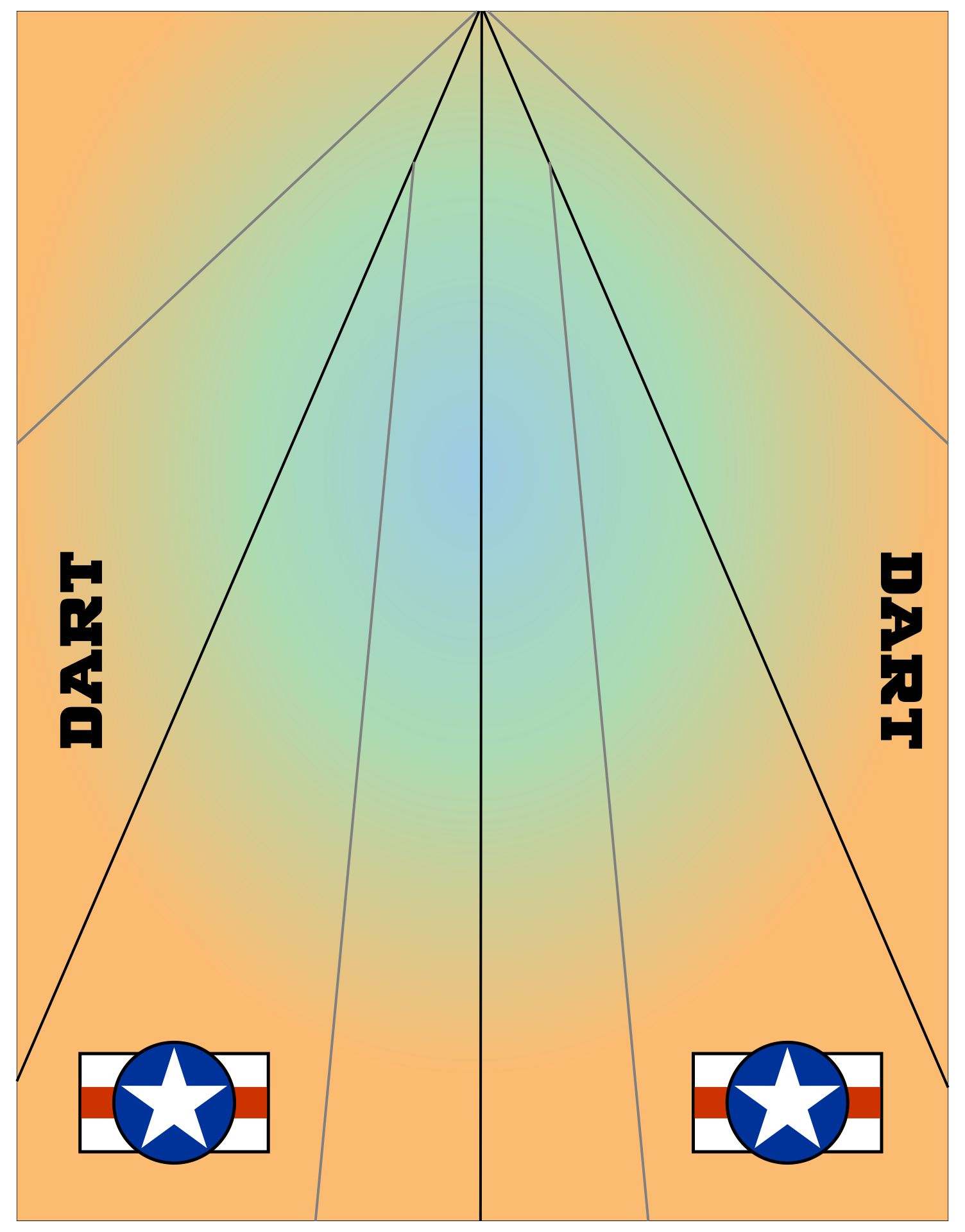 Printable Paper Airplane Templates