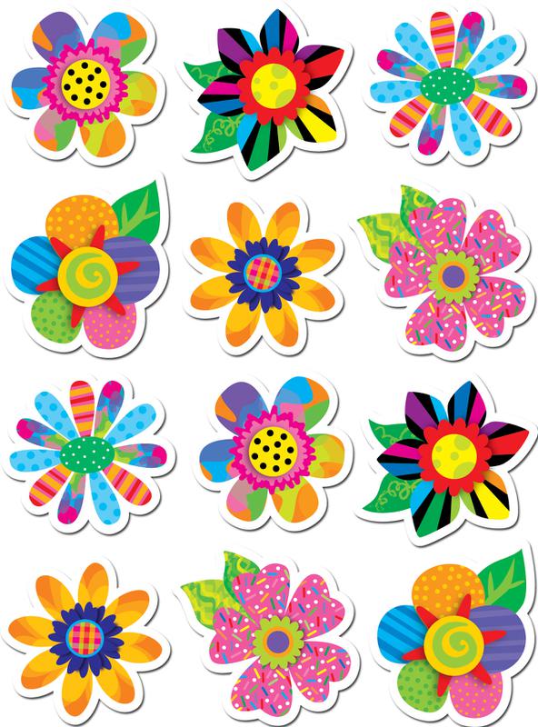 Free Printable Flower Stickers Pdf