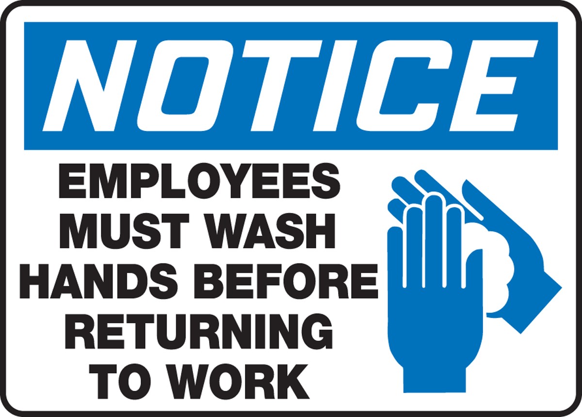 6 Best Images of Employees Must Wash Hands Sign Printable - Employees