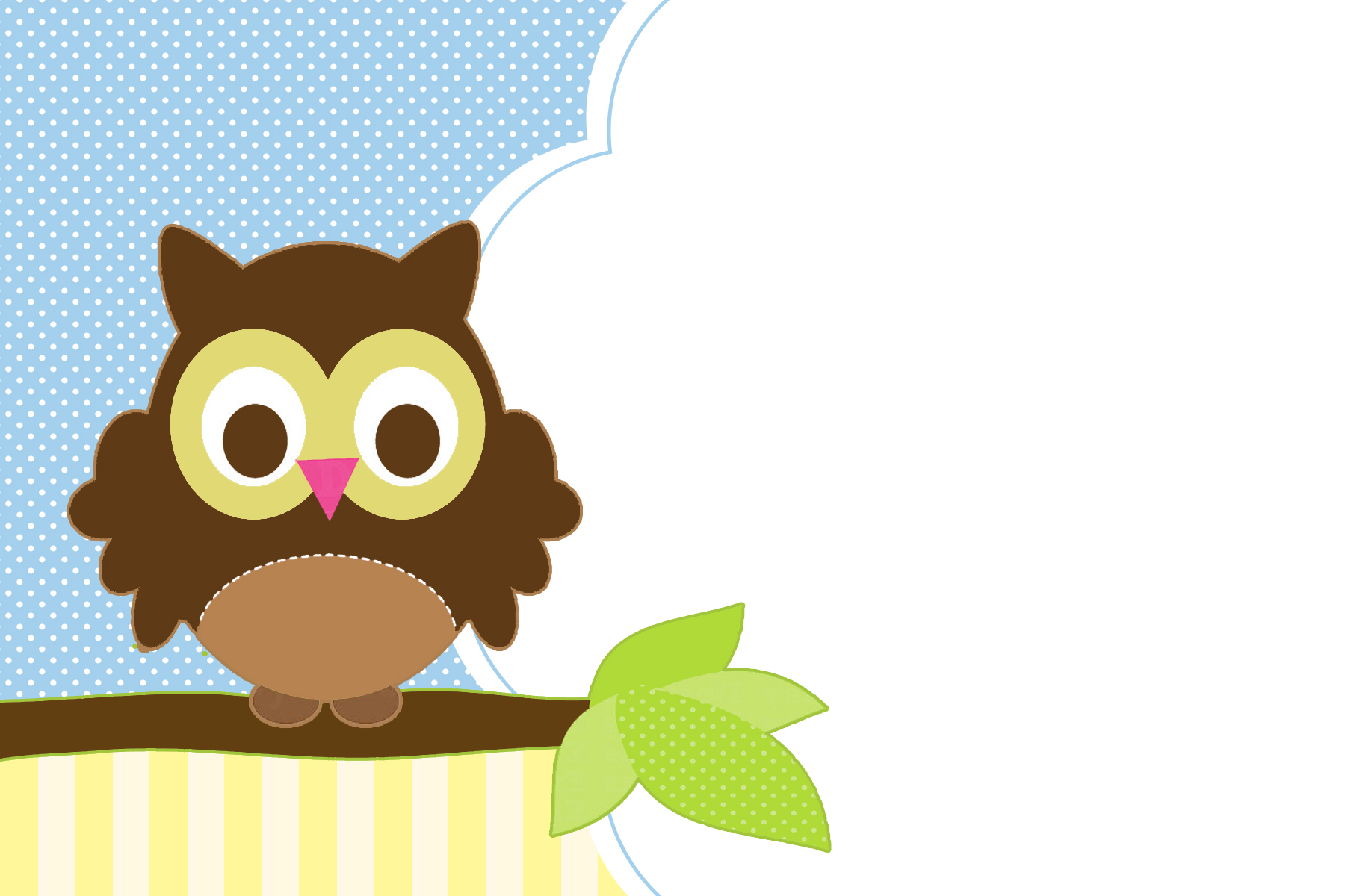 Free Printable Owl Birthday Banner