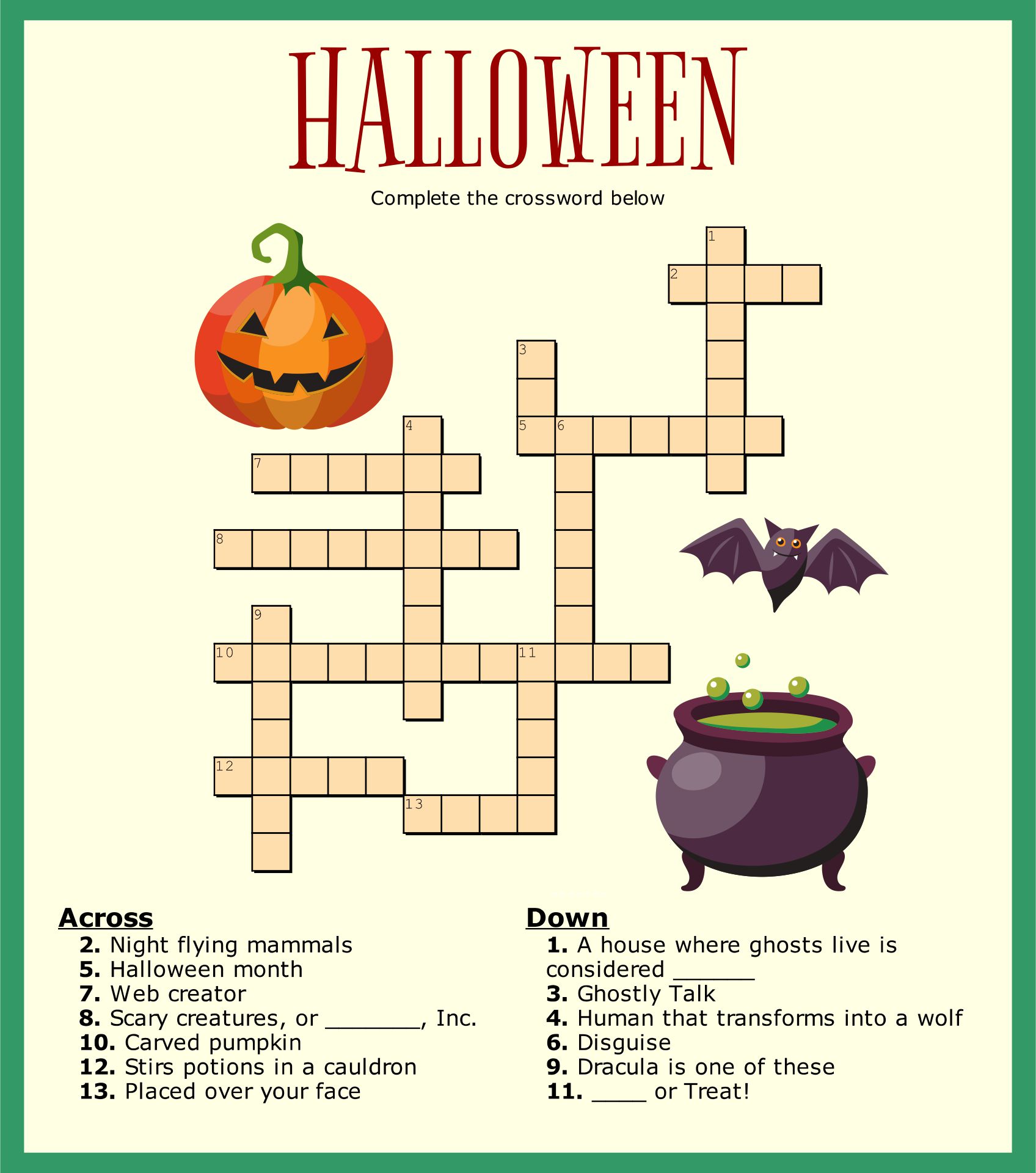 5-best-images-of-halloween-crossword-puzzles-printable-easy-halloween