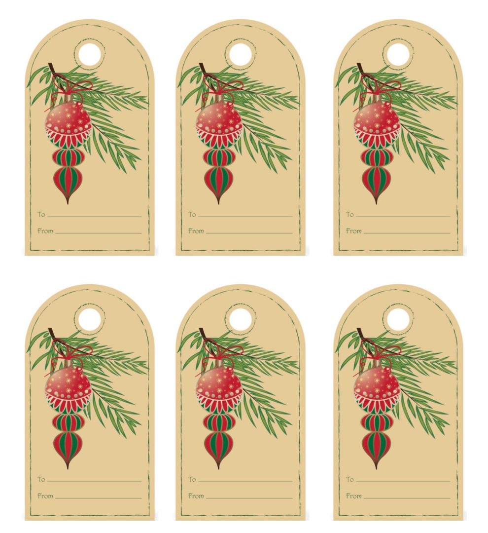 9 Best Images Of Free Printable Retro Christmas Tags Free Printable 