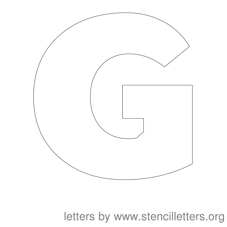 7 Best Images of Printable Large Alphabet Block Letter G Printable