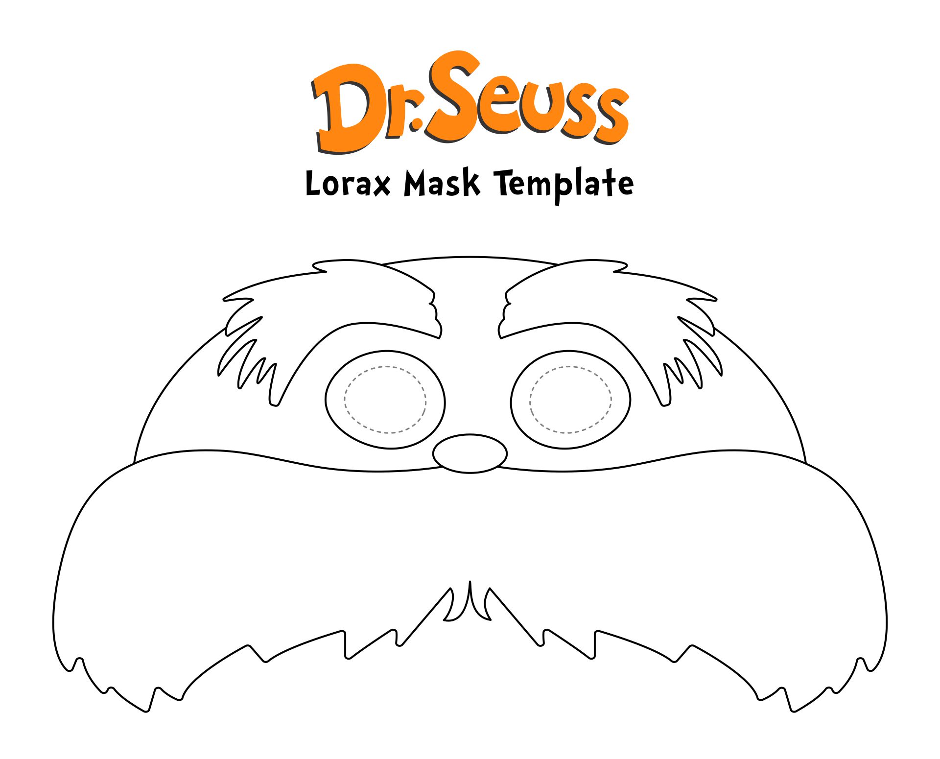 Lorax Craft Template