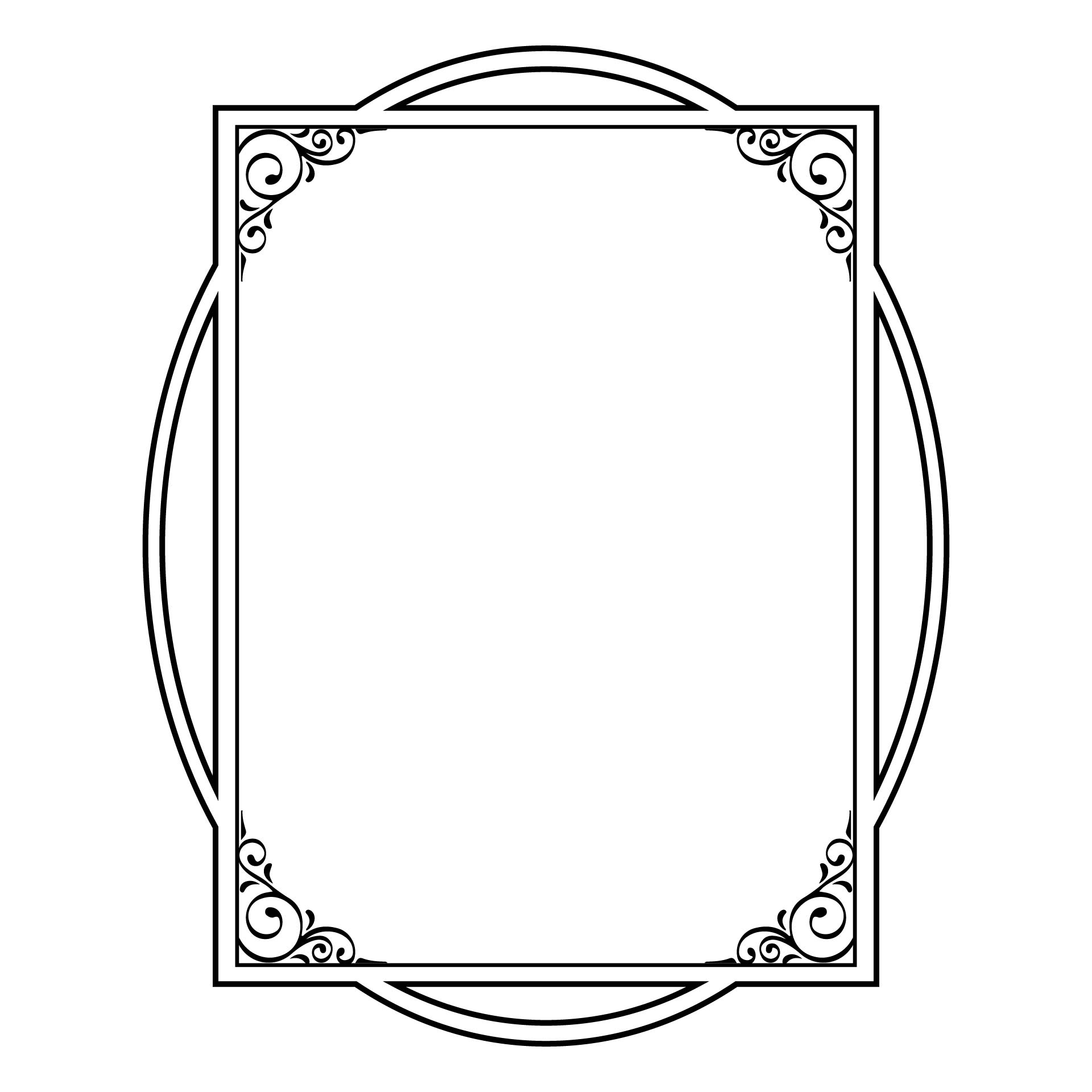 Blank Picture Frame Template Free Download