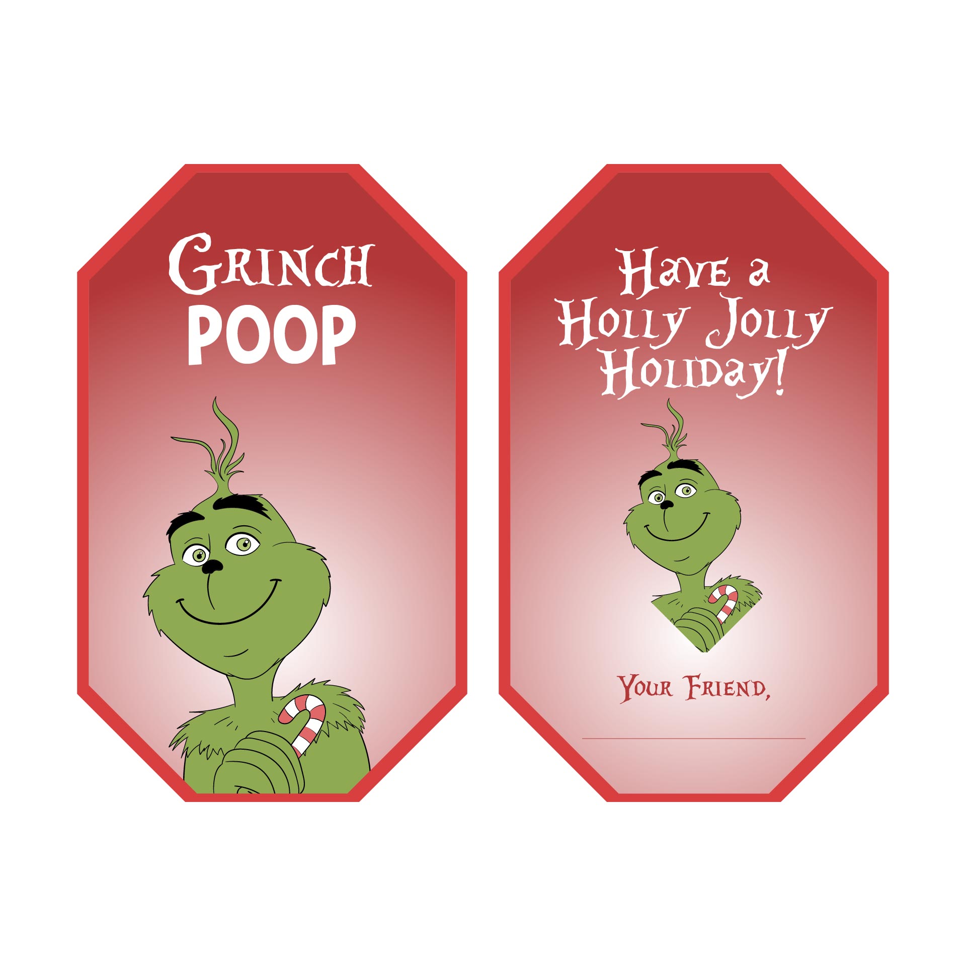 5 Best Images of Printable Grinch Pills Template Grinch Pills Poem