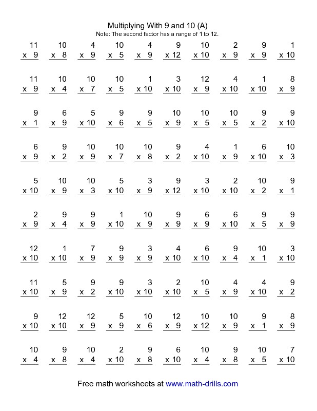 4 Best Images of 5th Grade Math Worksheets Multiplication Printable  5th Grade Math Worksheets 