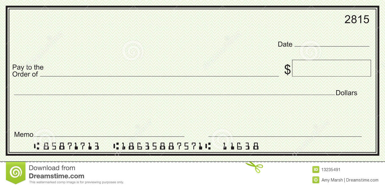 Big Check Template