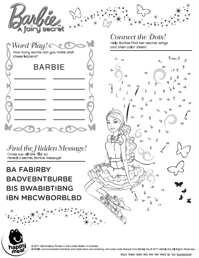 4 Best Images of Barbie Word Search Puzzles Printable Free Printable