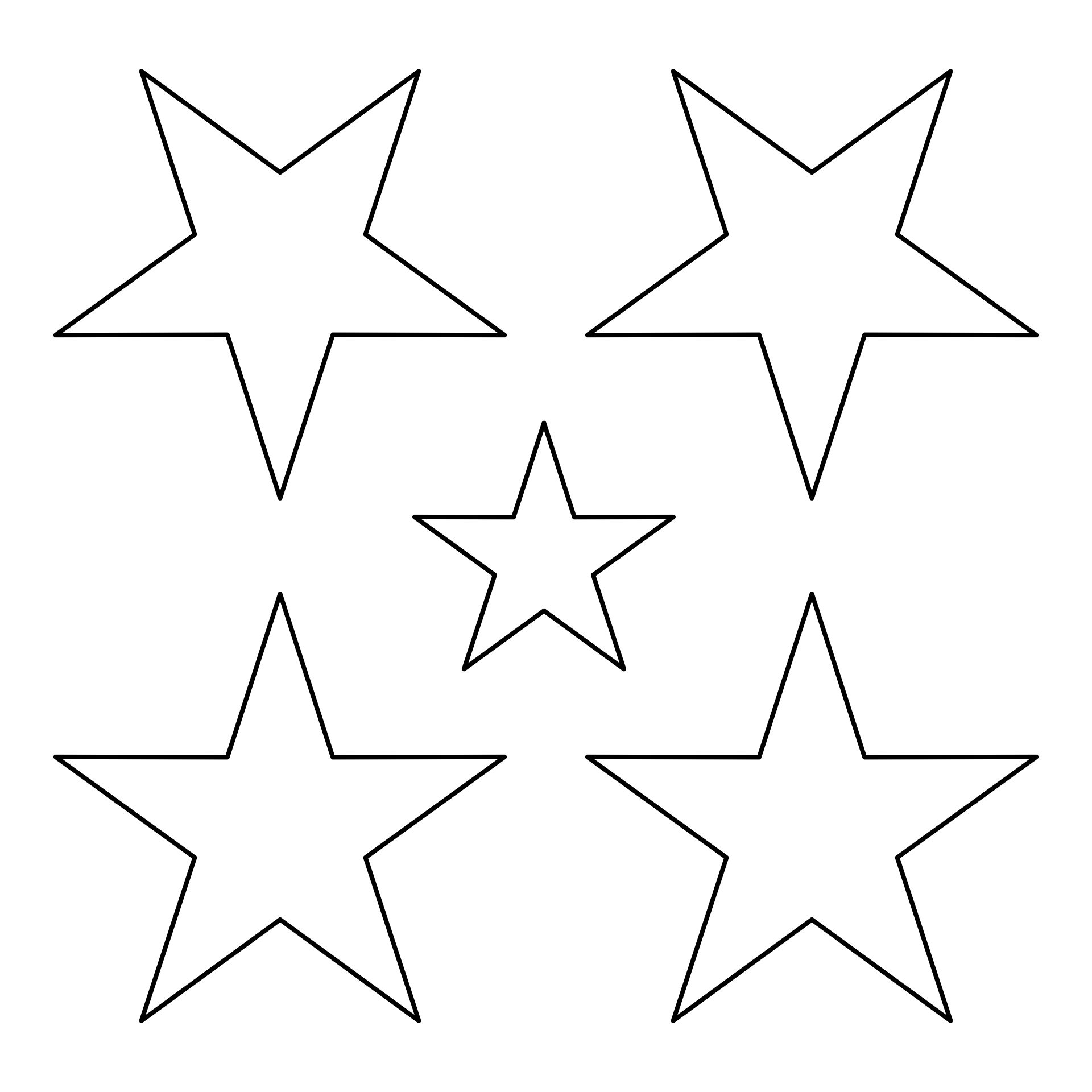 6 Best Images of Printable Cut Out Star Shape Free Printable Star