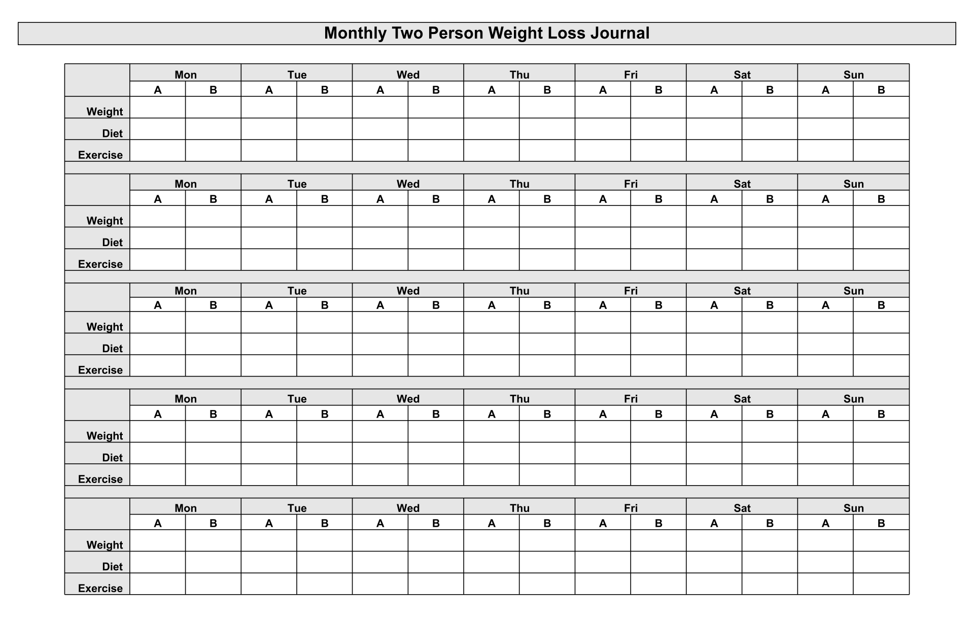 8 Best Images Of Printable Weight Journal Templates Weight Loss 8-best-images-of-printable-weight-journal-templates-weight-loss