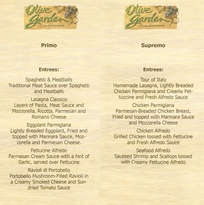 99 Info Printable Olive Garden Menu Download Zip Pdf Printable