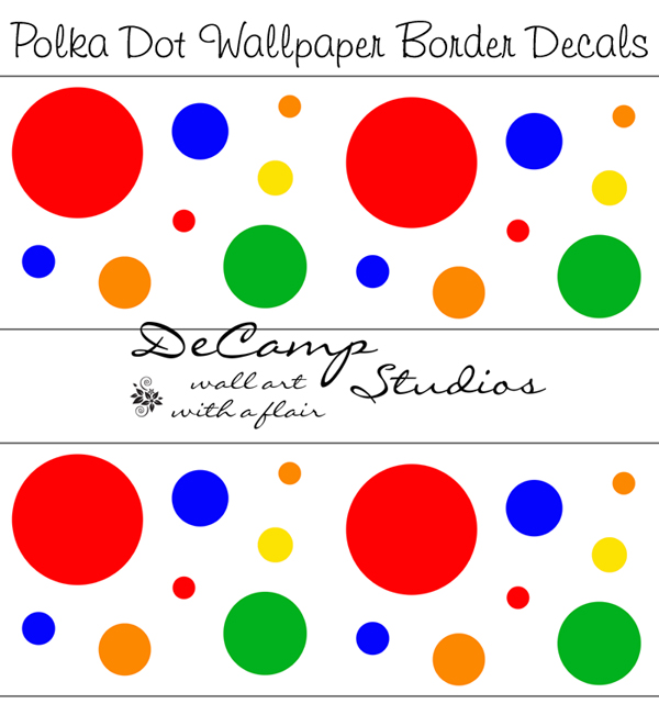 clip art borders polka dots - photo #41