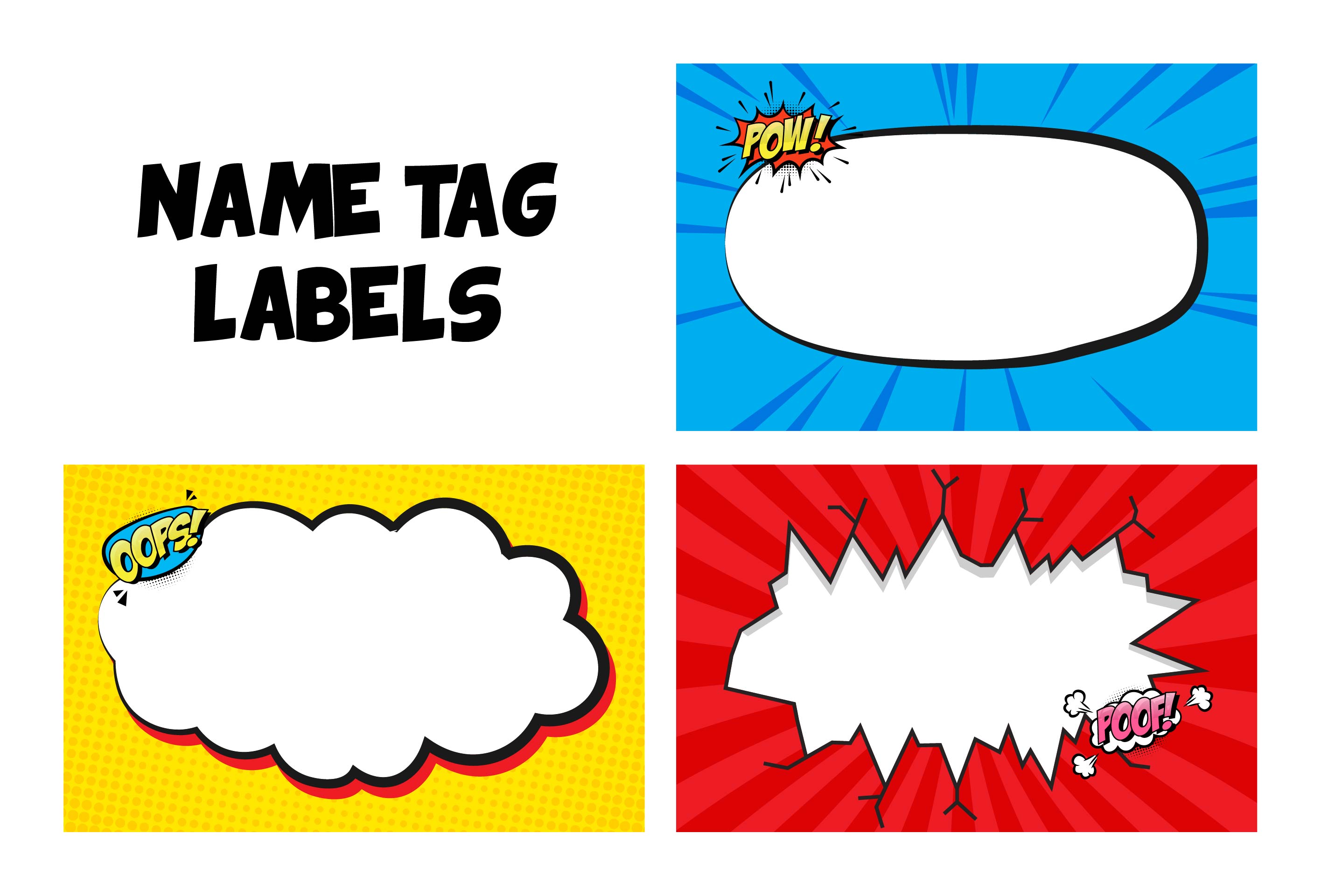 9 Best Images of Free Printable Name Labels Superhero Free Printable