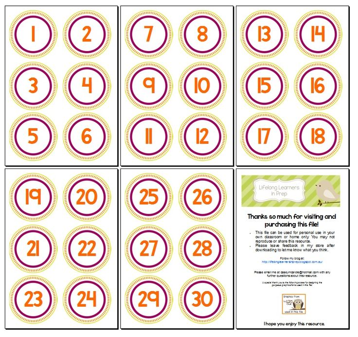Number Labels Printable Printable Word Searches
