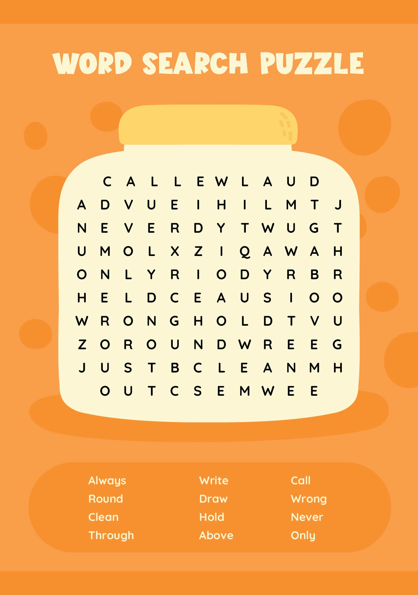 8 Best Images Of Free Printable Word Search Easy Easy Word Search