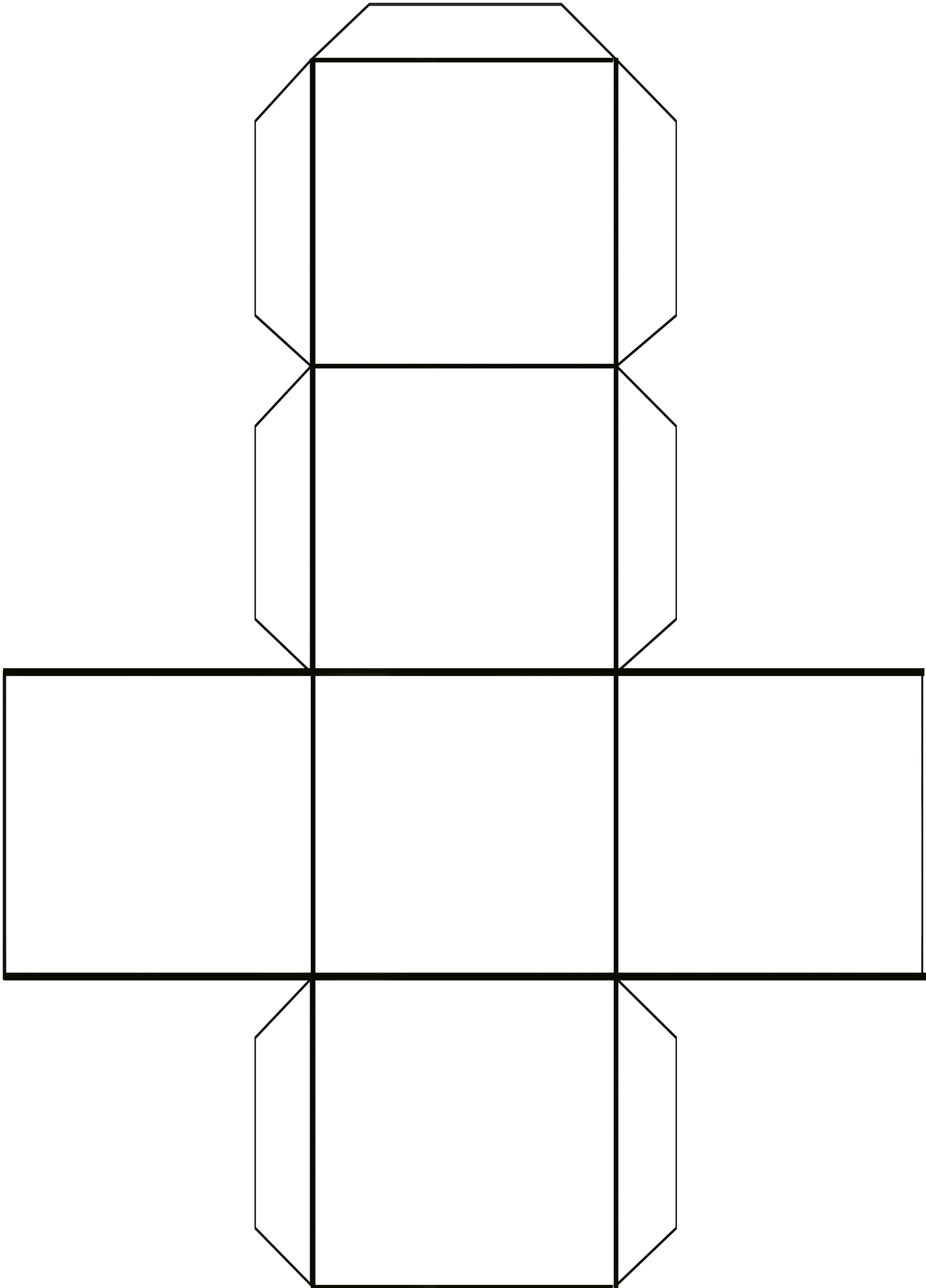 Free Printable Cube Template