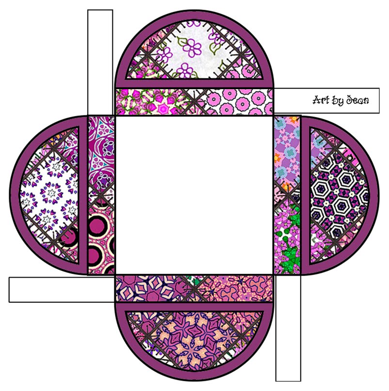 Free Printable Gift Box Patterns