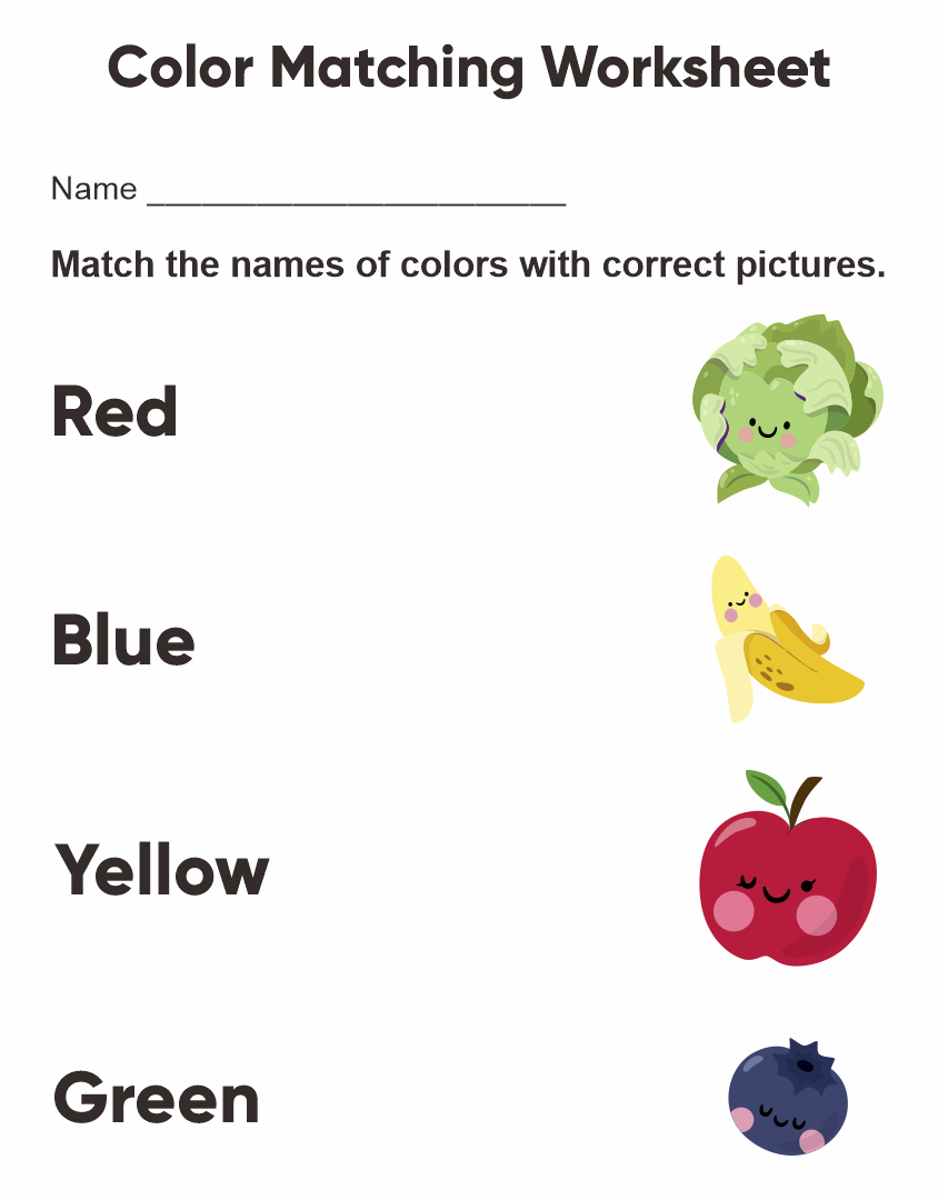 7 Best Images Of Free Printable Preschool Worksheets Colors Free