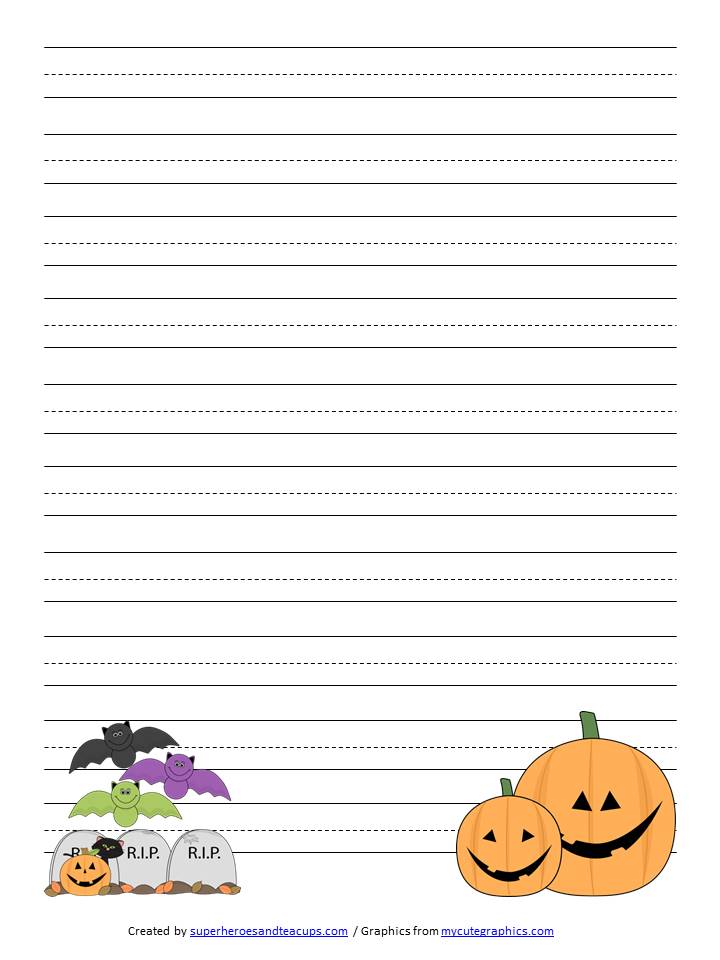 Fall Writing Paper Printable