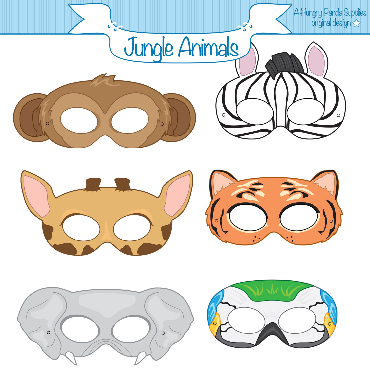 8-best-images-of-jungle-animal-printable-masks-jungle-animal-mask-templates-jungle-animal