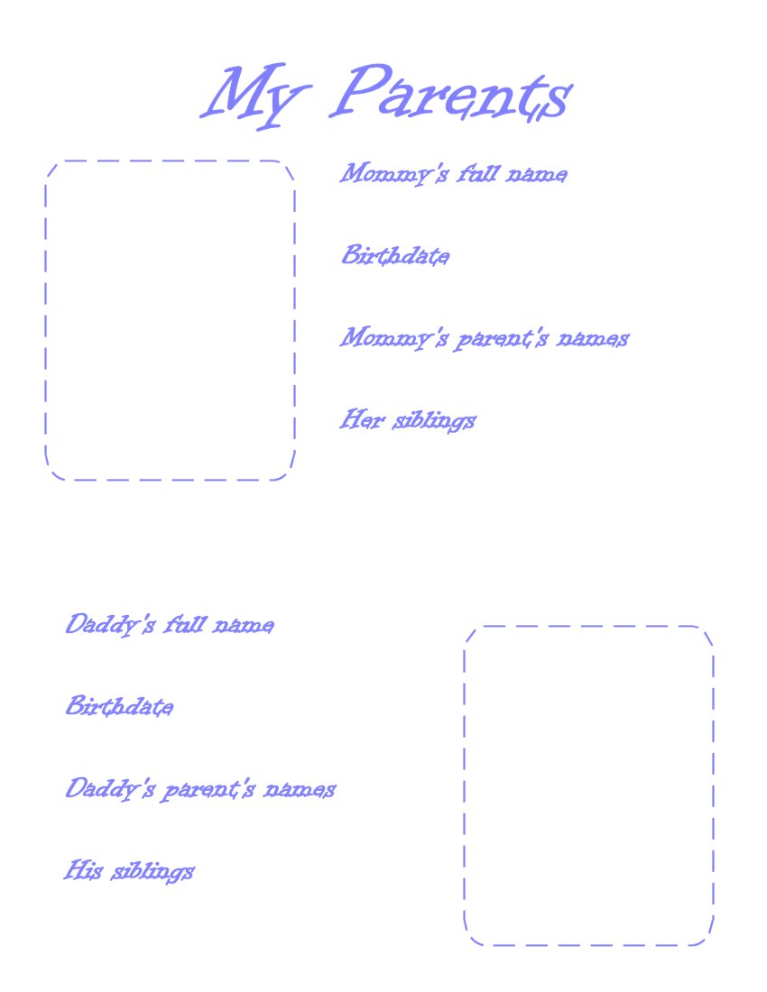 5 Best Images of Free Printable Baby Memory Book Pages Free Printable