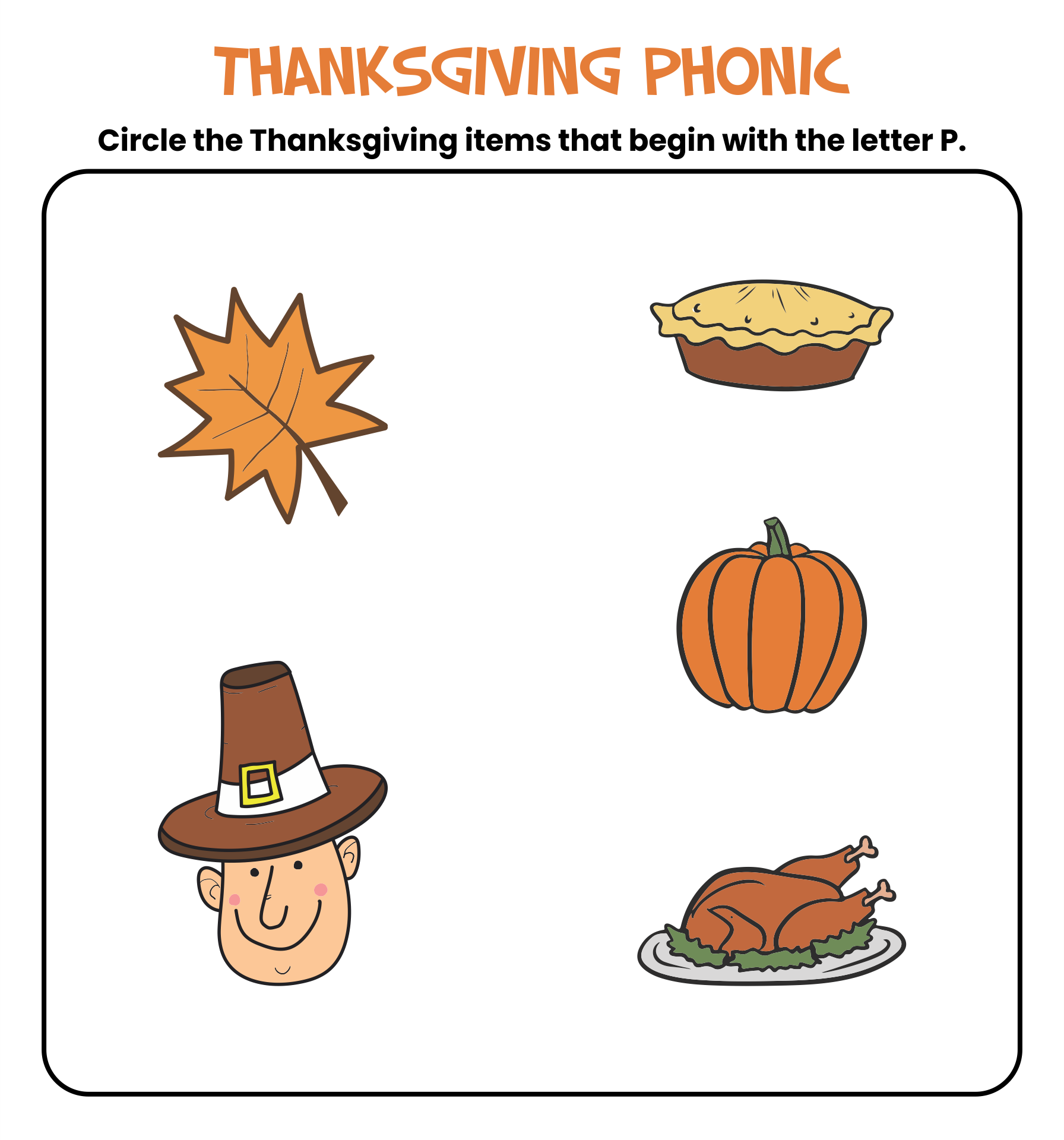 7 Best Images Of Printable Thanksgiving Math Worksheets For 