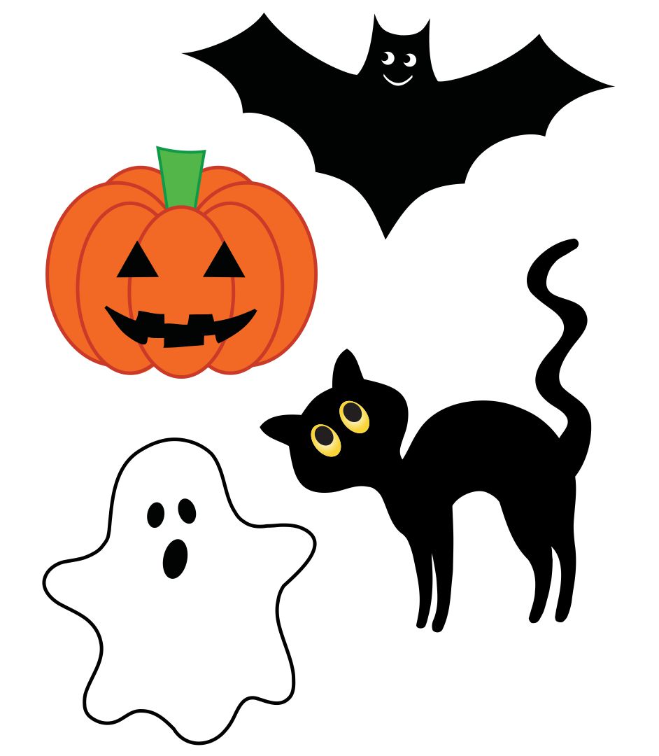 Free Printable Cut Out Halloween Decorations
