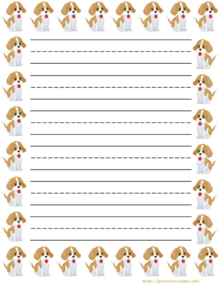 7 Best Images of Cute Printable Lined Paper Free Printable Lined