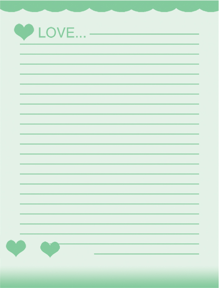 Cute Printable Lined Paper