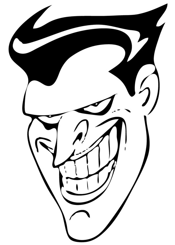 808 Cute Joker Batman Coloring Pages for Adult