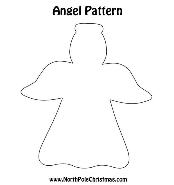 Angels For Angel Tree Template