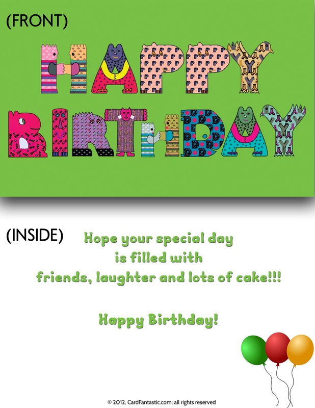 7 Best Images of Printable Folding Birthday Cards For Kids - Printable