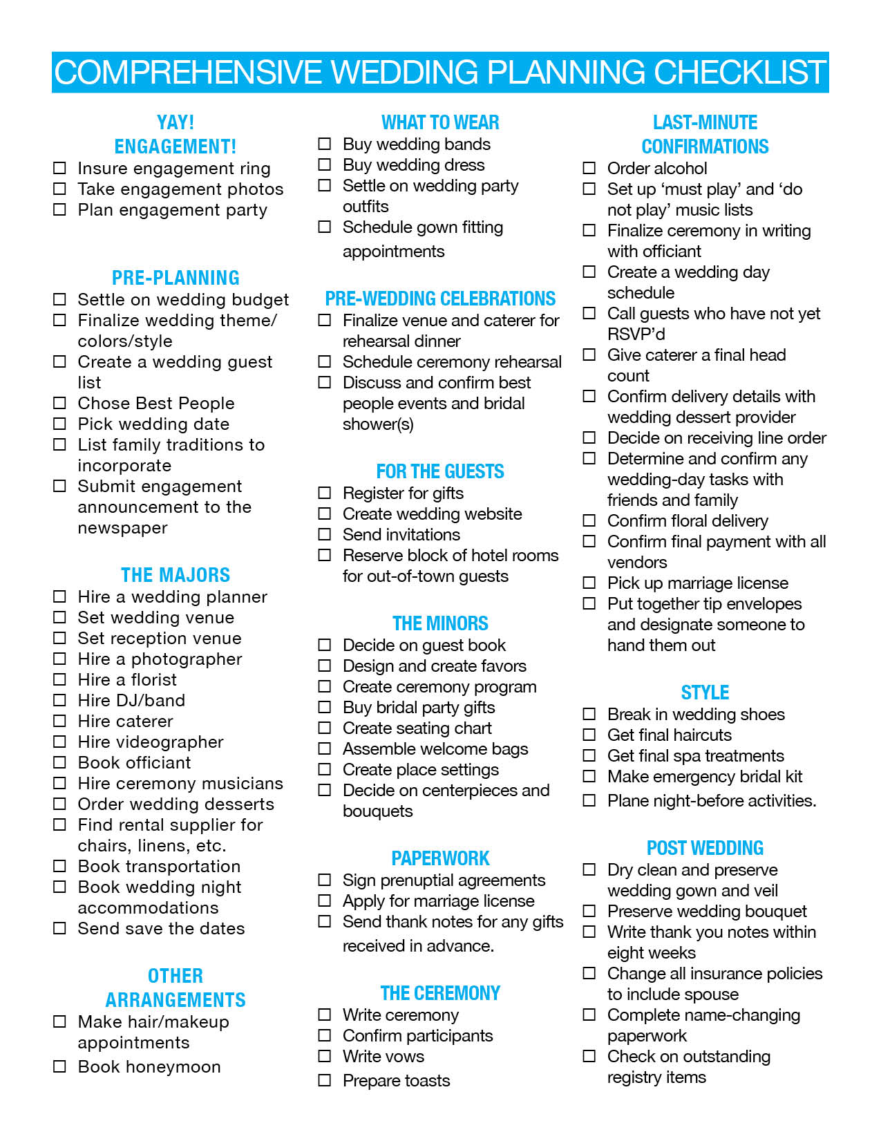 7-best-images-of-printable-wedding-checklist-wedding-beauty-checklist-wedding-planning