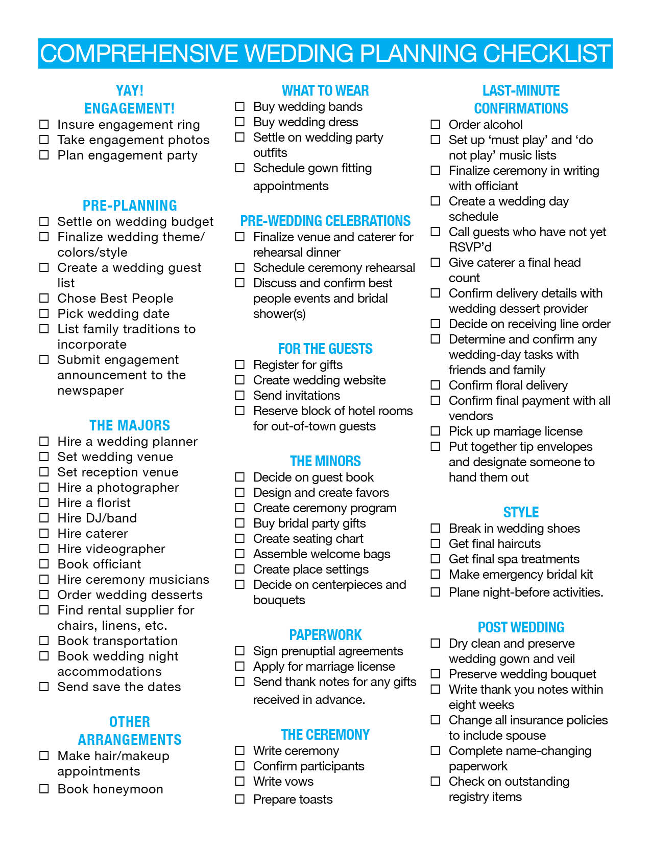 7-best-images-of-printable-wedding-checklist-wedding-beauty-checklist