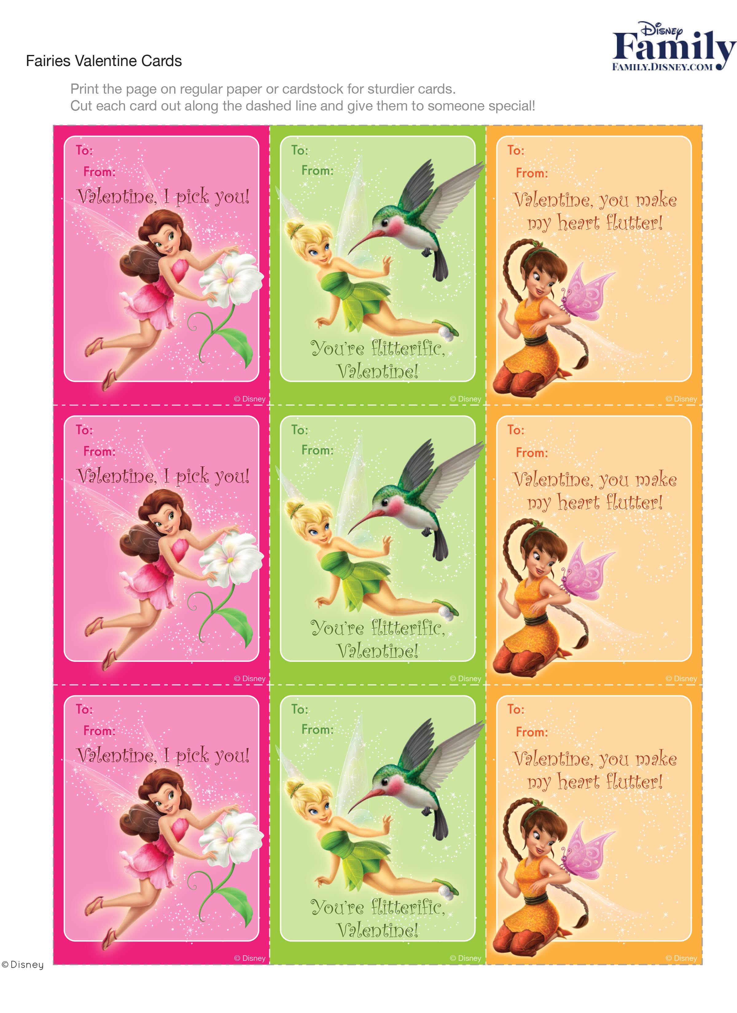 Free Valentines Cards Printable Four Per Page