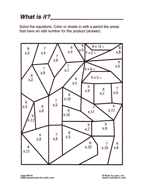 Where can you find math homework pages?