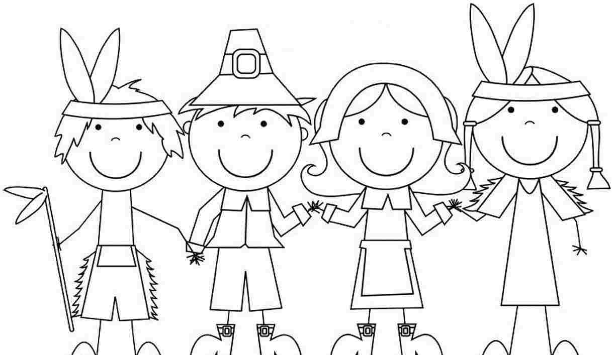 pilgrim-coloring-pages