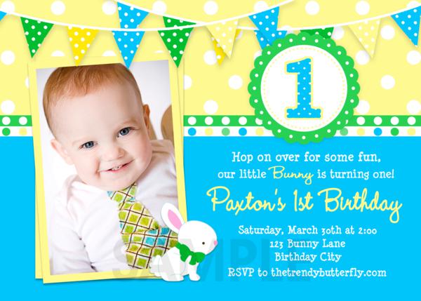 7 Best Images of Boys First Birthday Invitations Printable - Boy 1st Birthday Invitations