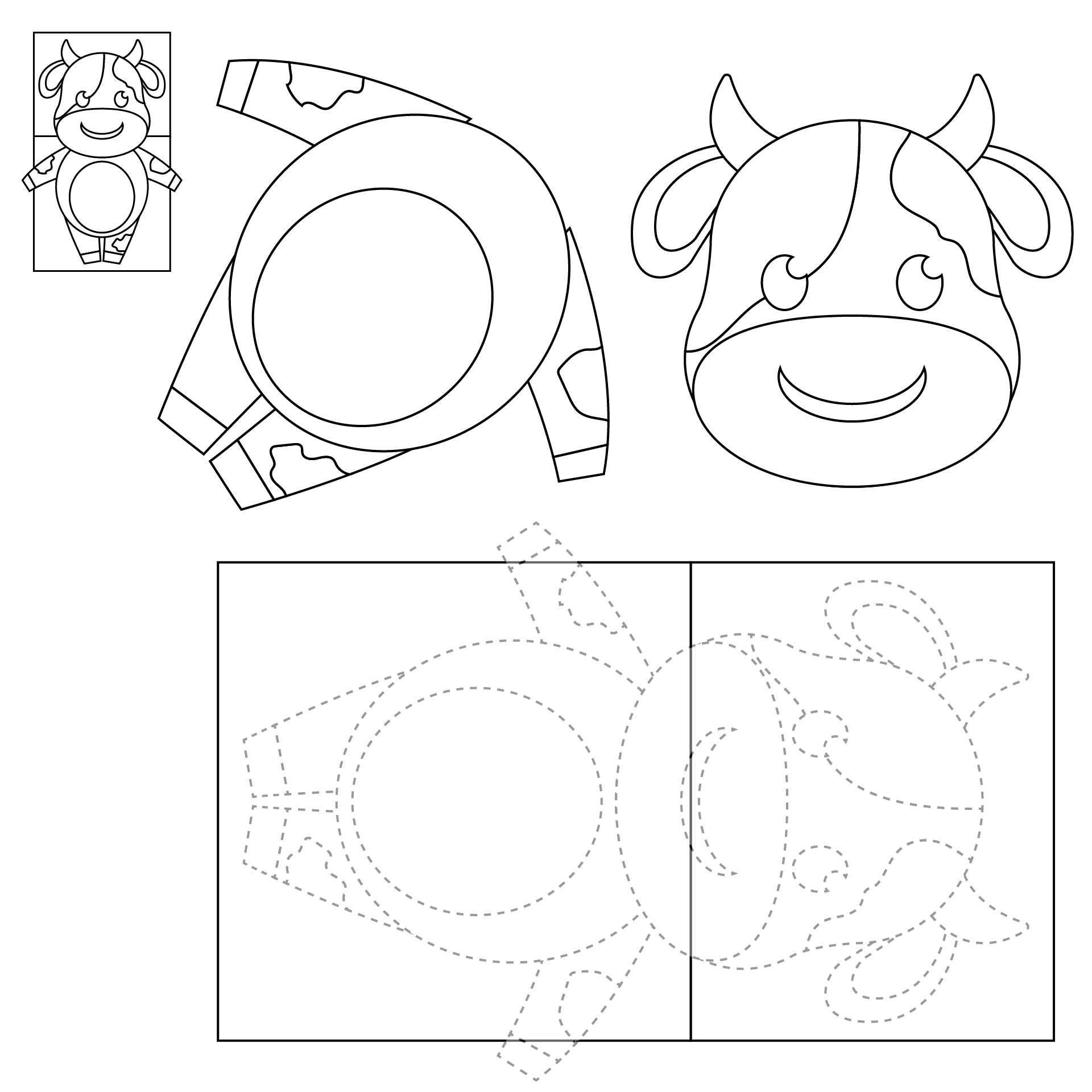 Printable Paper Puppets Templates