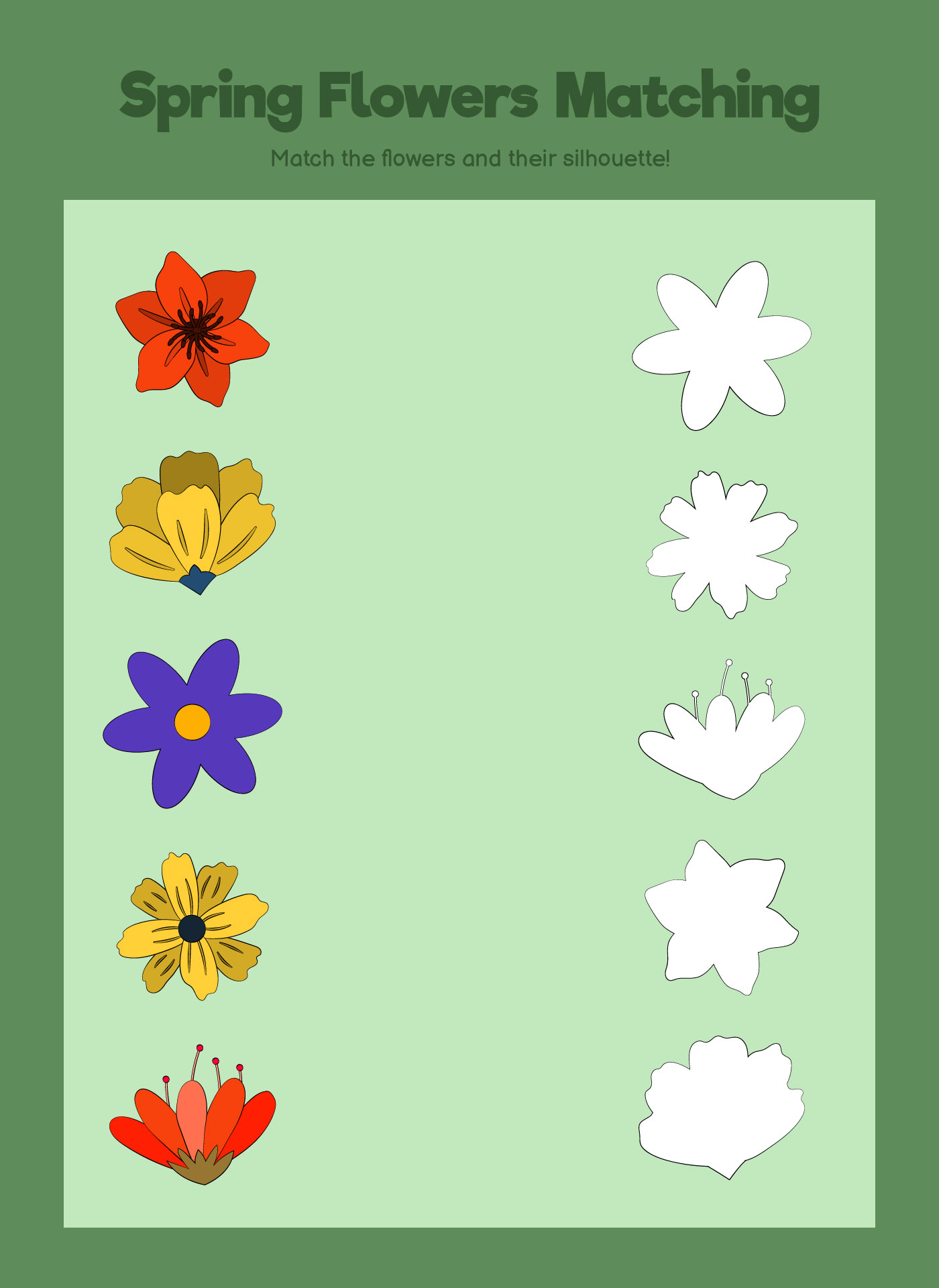 7 Best Images Of Spring Printable Activity Worksheet Free Printable 