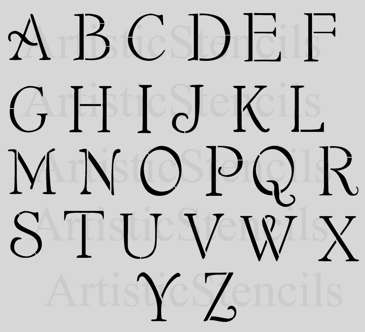 7 Best Images Of 2 Inch Alphabet Stencils Printable 2 Inch Letter