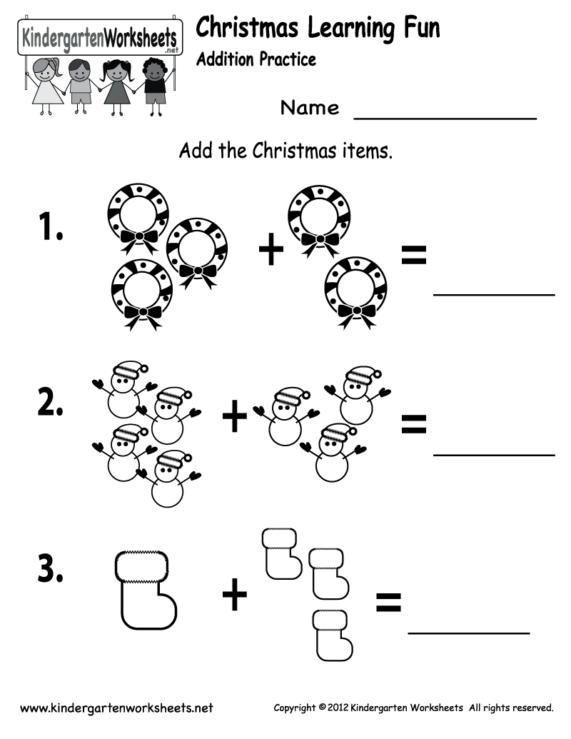 Simple Addition Worksheets For Pre K  basic addition worksheets for preschoolers happy little 