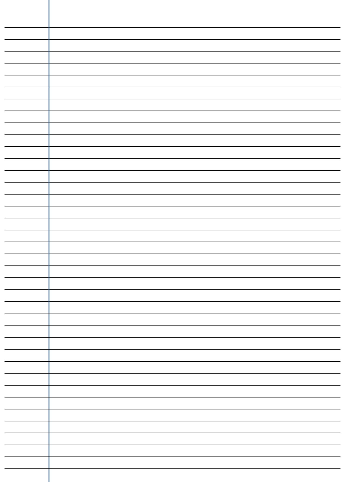 Lined Paper Free Printable Printable Templates