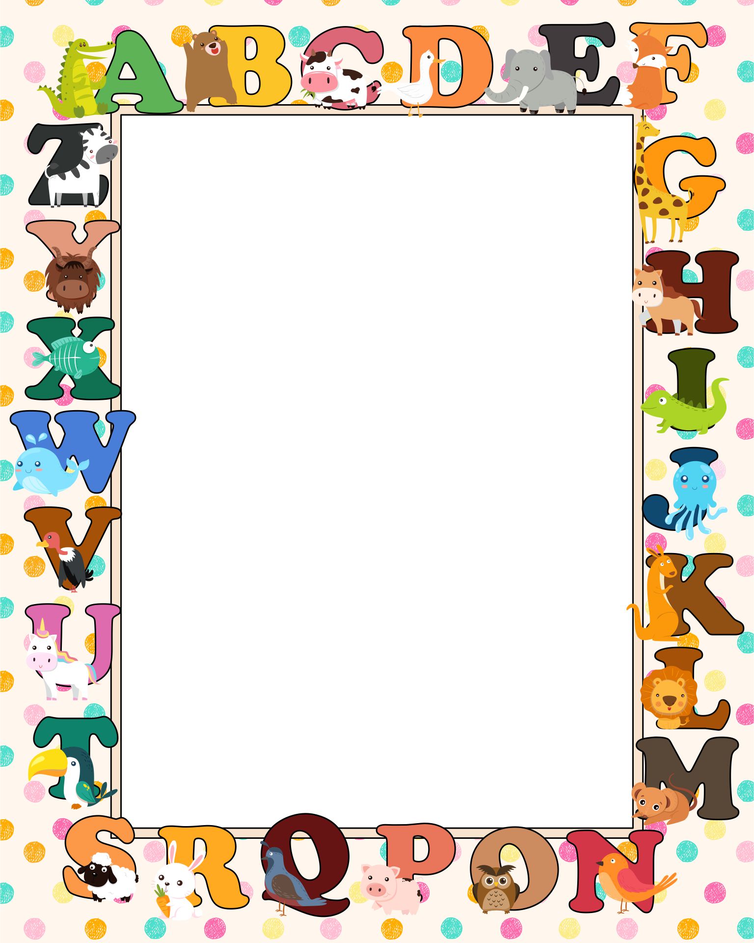 free clip art alphabet border - photo #44