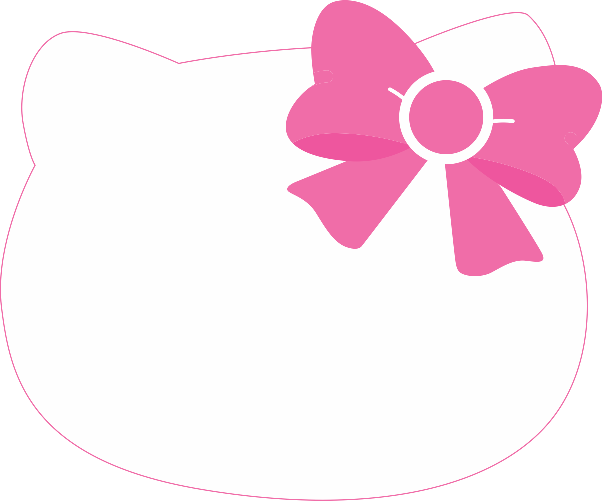 free hello kitty clipart borders - photo #5