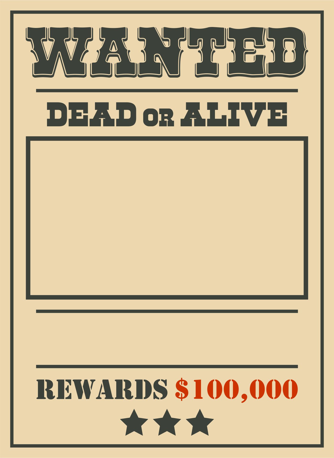 7 Best Images of Old West Wanted Posters Printable - Old West Wanted