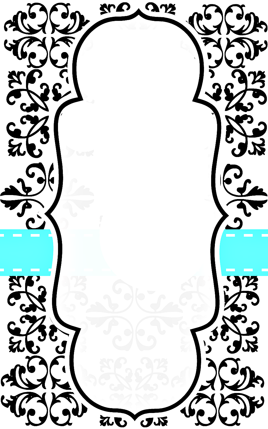 Blank Printable Birthday Invitations