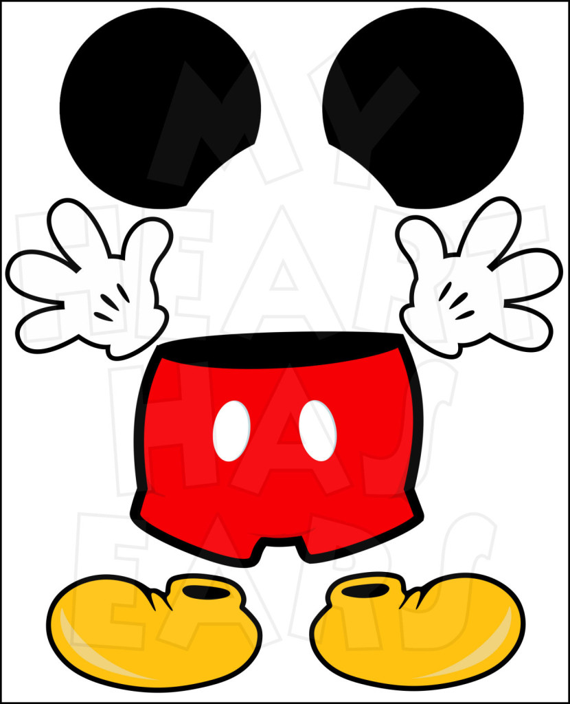 clipart of mickey mouse - photo #34
